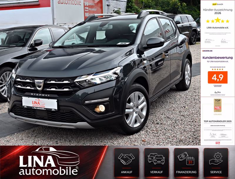 Dacia Sandero Stepway 1.Hd Kamera LED Totwink Klimaaut