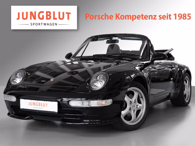 Porsche 993 911 Carerra Cabriolet Tiptr. Used vehicle for sale | First registration 07/1998