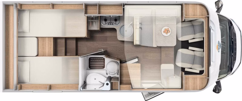 Carado Clever+ T 338  Edition / TOP-Ausstattung