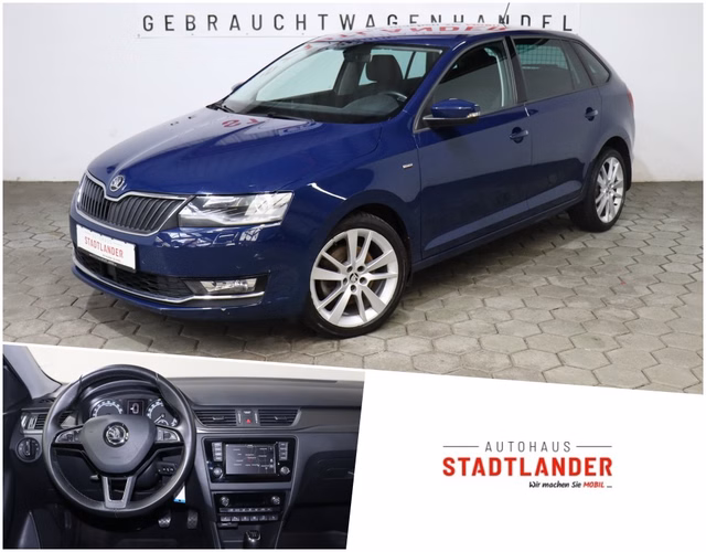 Skoda Rapid Spaceback Clever 1.6 TDI XEN NAVI SHZ Used vehicle for sale | First registration 04/2018 | Price 9.601 €