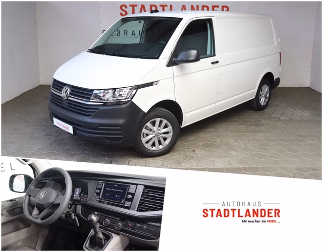 Volkswagen T6.1 Transporter Kasten Flügeltüren CARPLAY PDC AHK Jahreswagen Kaufen | EZ 05/2024 | Preis 38.490 €