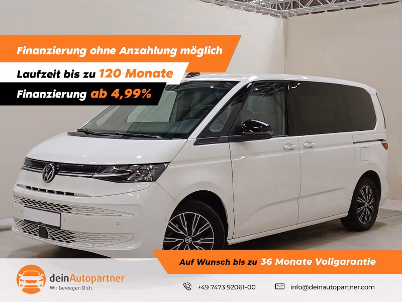 Volkswagen T7 Multivan EASY OPEN LED/AHK/STHZ/ACC/RFK/VIRTUAL COCKPIT