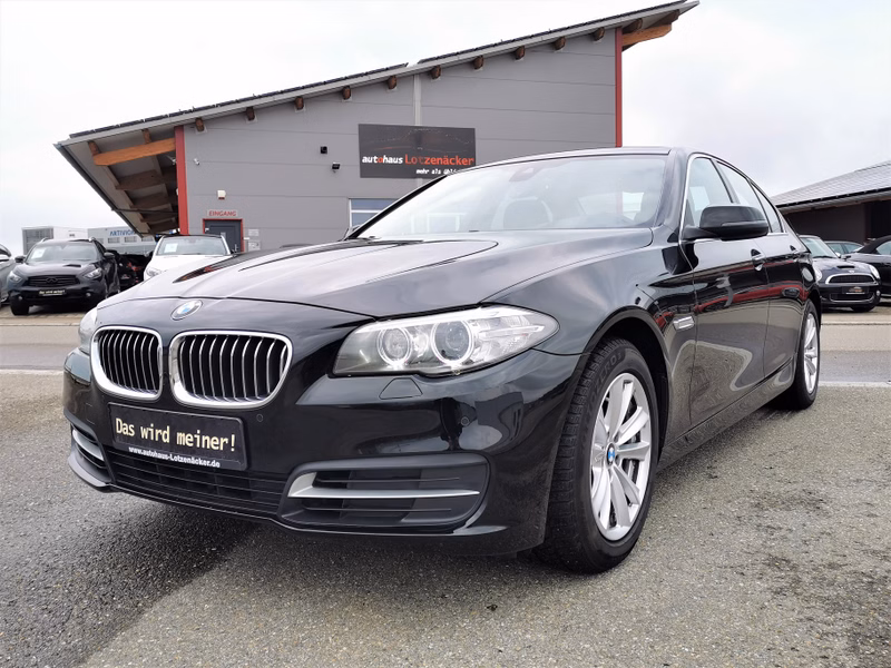 BMW 520d AHK/LEDER/MEMORY/NAVI/HEAD UP/SHZ/8-FACH