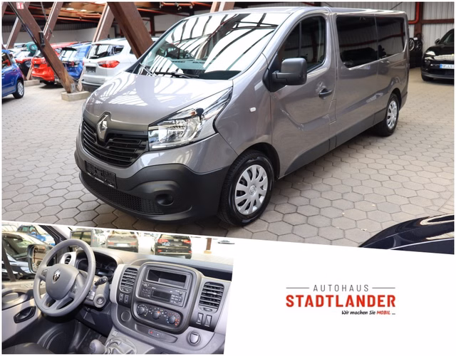 Renault Trafic Combi Aktionspreis bis zum 18.8! L2H1 2,9t Expression 9 Sitzer Gebrauchtwagen Kaufen | EZ 11/2016 | Preis 14.990 €