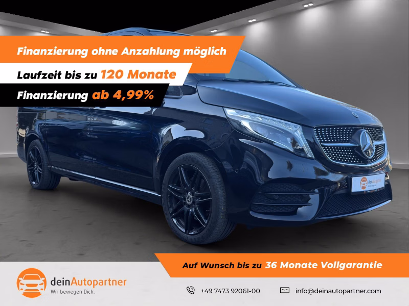 Mercedes-Benz V 300 d AMG Edition Lang /LED/LEDER/STHZ/DISTRONIC/AHK/SURROUND VIEW