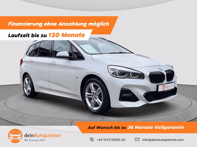 BMW 218i GT M Sport Leder Navi AHK Hifi LED