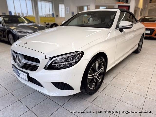 Mercedes-Benz C 200 4Matic Cabrio LEDER COMAND KAM SITZKLIMA Used vehicle for sale | First registration 06/2020
