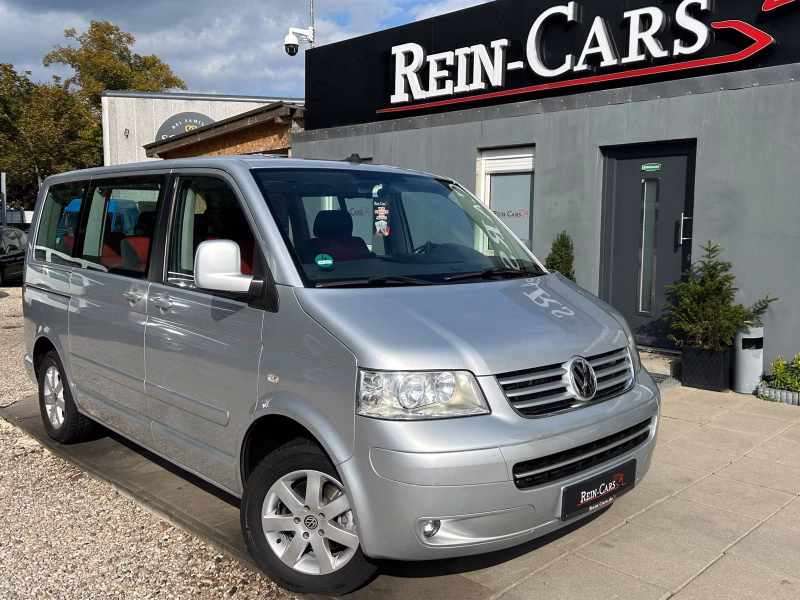 Volkswagen T5 2.5 TDI Multivan/S-DACH/AHK/STNDHZ/TISCH/BETT