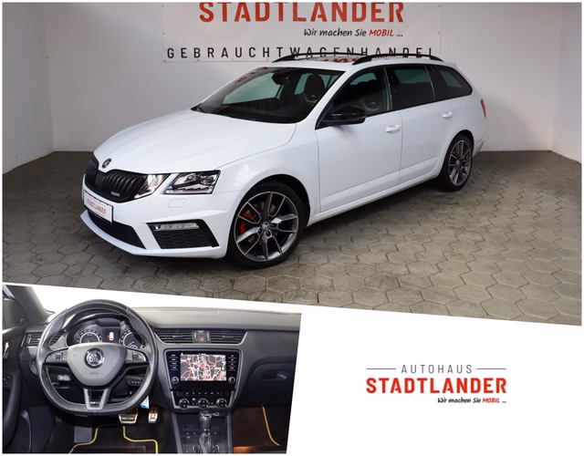 Skoda Octavia Combi RS LED / Pano / Navi Gebrauchtwagen Kaufen | EZ 01/2019 | Preis 25.990 €