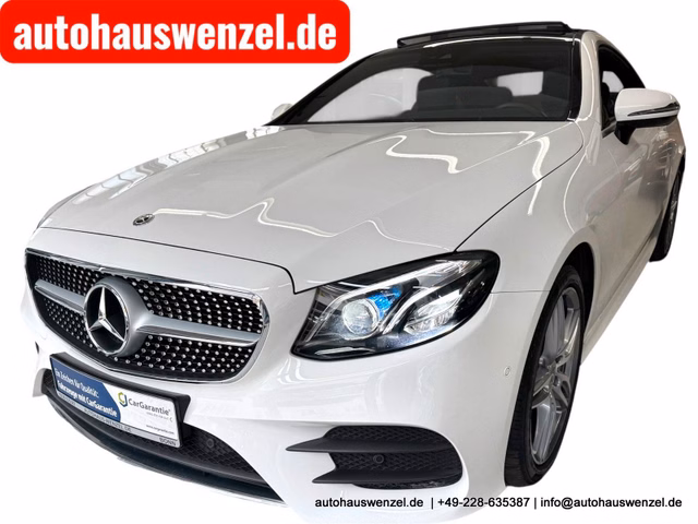 Mercedes-Benz E 220 d 4Matic Coupé AMG - 39 tkm - PANORAMA KAM Used vehicle for sale | First registration 01/2019