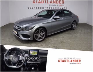 Mercedes-Benz C 180 CGI AMG-LINE / NAVI / LEDER