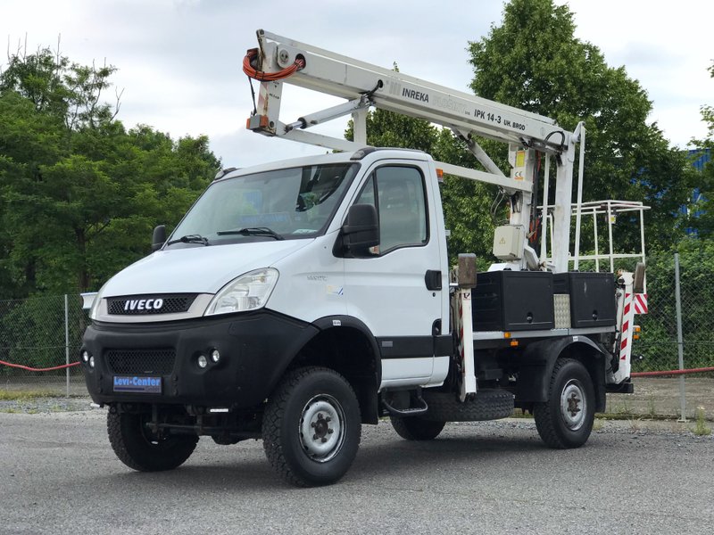 Iveco Daily  55S17W 4x4  2Person AHK 14,2m Winde900kg