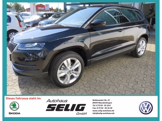 Skoda Karoq 1,6 TDI Style 85 kW, Bussines Amundsen ,ACC 160