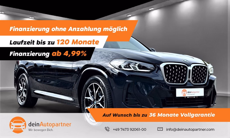 BMW X4 xDrive 30 d M Sport AHK LED Navi
