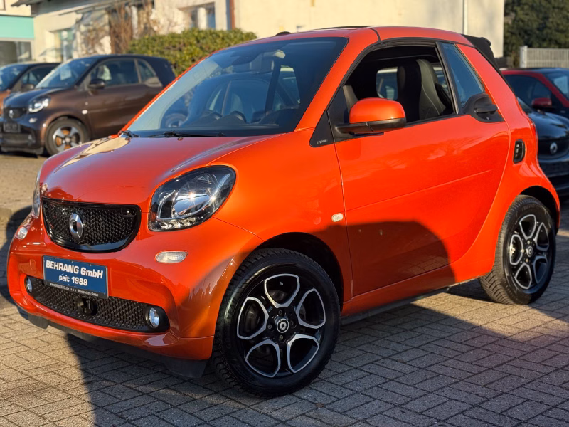 Smart ForTwo CABRIO*90PS*PRIME*NAVI*KAMERA*1.Hand*