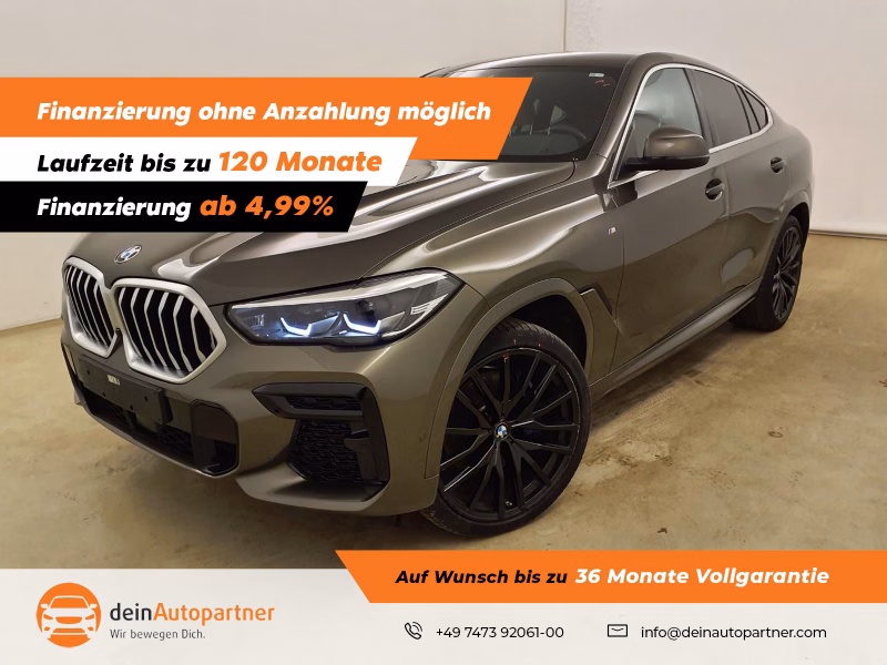 BMW X6 xDrive30d M Sport /LED/LEDER/LIVE C./ACC/LANE/RFK/KEYLESS