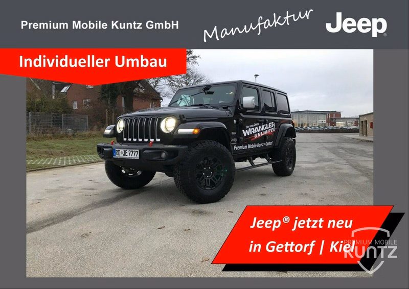 Jeep Wrangler Unlimited Sahara 2.2CRD + Mega Umbau+