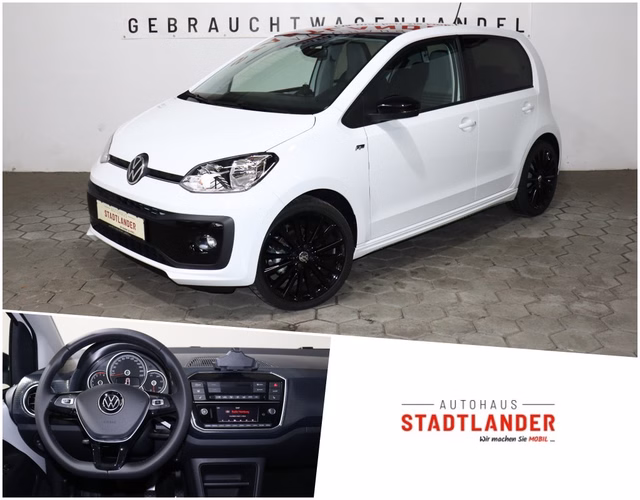 Volkswagen up! R-Line Aktionspreis bis zum 05.04! MAPS+MORE ALU SHZ TEMPOMAT Jahreswagen Kaufen | EZ 12/2023 | Preis 15.400 €
