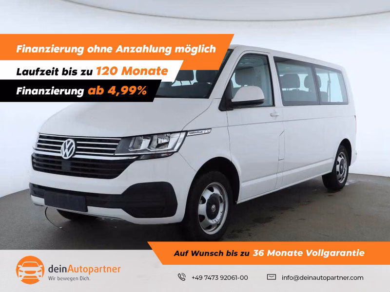 Volkswagen T 6.1e Caravelle ABT elektro COMFORTLINE LR 9 SITZE/AHK/KLIMA/SHZ/PDC