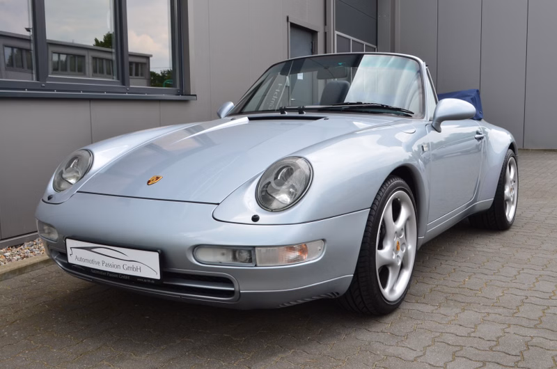 Porsche 993 Carrera Cabriolet  Dt.-Fzg TOP Zustand SH