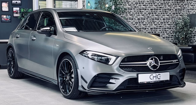 Mercedes-Benz A 35 AMG 4M Perf. MATT|AERO|HUP|BURMESTER| Gebrauchtwagen Kaufen | EZ 09/2019 | Preis 49.400 €