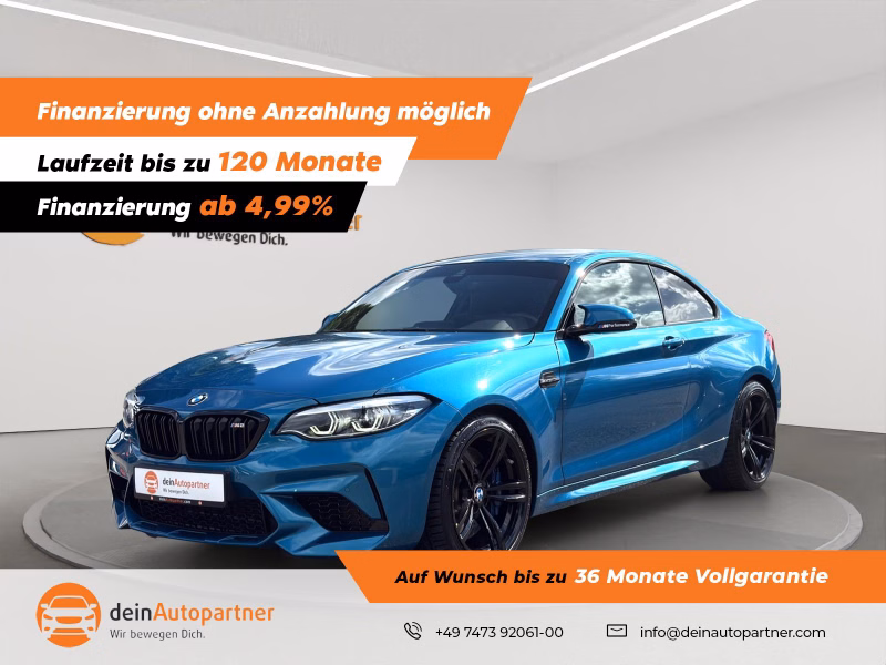 BMW M2 Competition M-DKG NAVI/LED/LEDER/RFK/KEYLESS