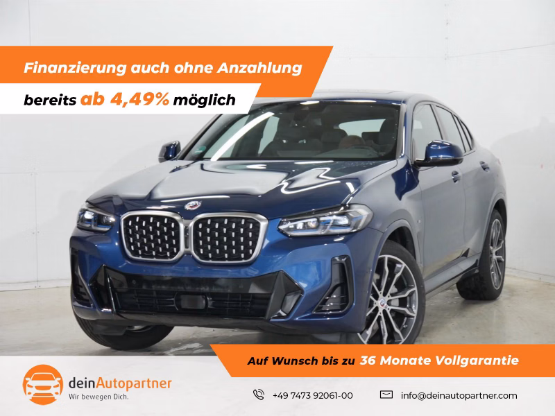 BMW X4 xDrive30d M Sport Leder Hifi Pano Dr.Ass. StandHzg. Laser
