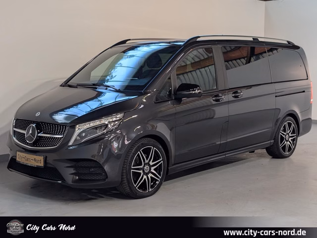 Mercedes-Benz V 300d Lang AMG Line AHK+NIGHT+MBUX+KAMERA Gebrauchtwagen Kaufen | EZ 03/2021 | Preis 46.799 €