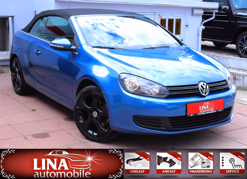 Volkswagen Golf Cabrio 2.0 TDI DSG 1.Hd AHK Klimaaut 2xSHZ