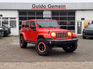 Jeep Wrangler Unlimited 2.8 CRD Sahara 1.Hand, 2,5 " Höherlegung, AHK - bilder 1