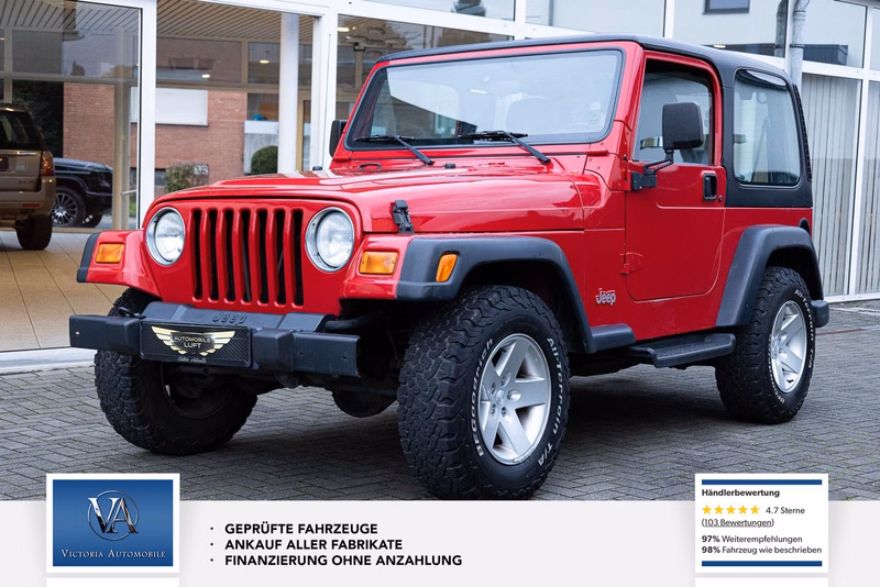 Jeep Wrangler 2.5 Sport LPG-Gasanlage AHK 2.Hand