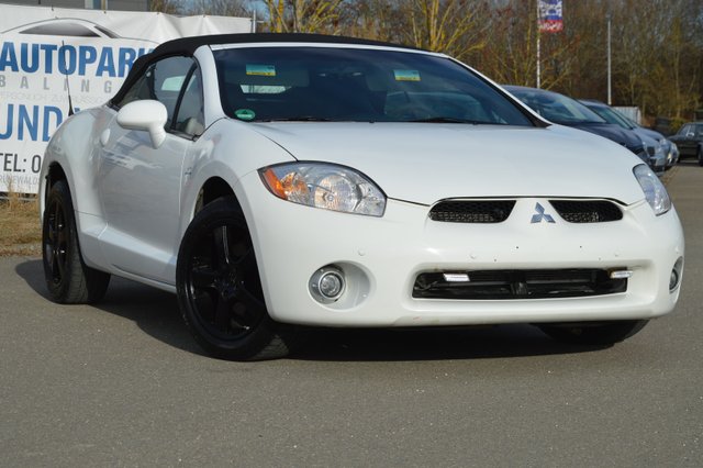 Mitsubishi Eclipse Spyder 2.4  Alcantara wenig Kilometer Gebrauchtwagen Kaufen | EZ 01/2008 | Preis 9.990 €