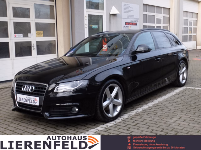 Audi A4 Avant S line Sportpaket AHK Audi Scheckheft - bilder 1