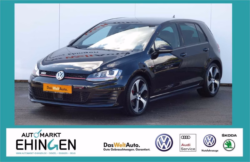 Volkswagen Golf VII GTI 2.0 TSI DSG Sthz Navi AHK ACC Xeno