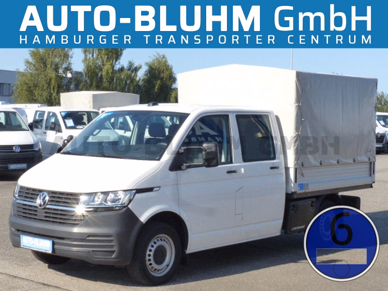 Volkswagen T6.1 TDI Doka Plane Klima Standhzg 6-Sitze Navi
