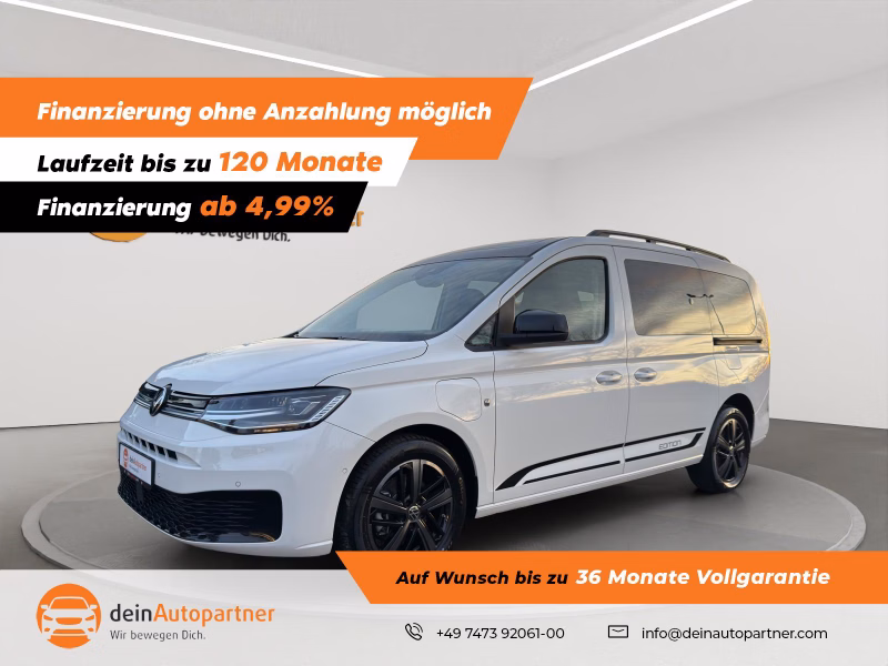Volkswagen Caddy Maxi 1.5TSI/7 Sitze/Edition/ Leder/ Pano Dach/ LED/ Navi RFK