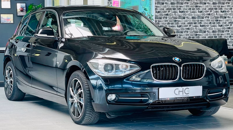 BMW 118d Sport Line KAMERA|NAVI|Bi-XEN.|S-DACH|SHZ