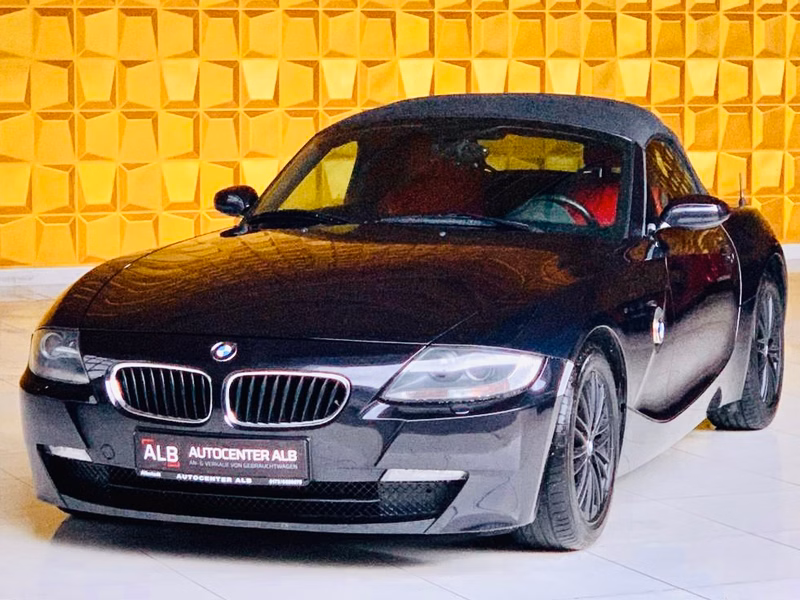 BMW Z4 2.5i Cabrio/NAVI/XENON/KLIMA/ROT LEDER/EURO 4/