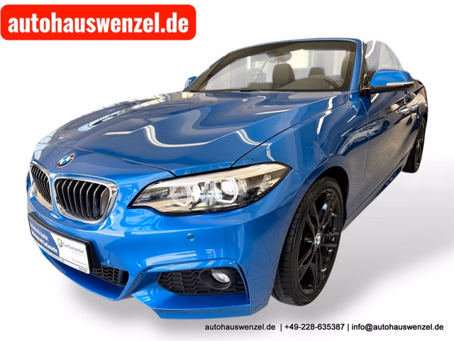 BMW 218 i Cabrio M Sport 6-Gang - nur 20 tkm LEDER Used vehicle for sale | First registration 11/2017 | Price 23.850 €