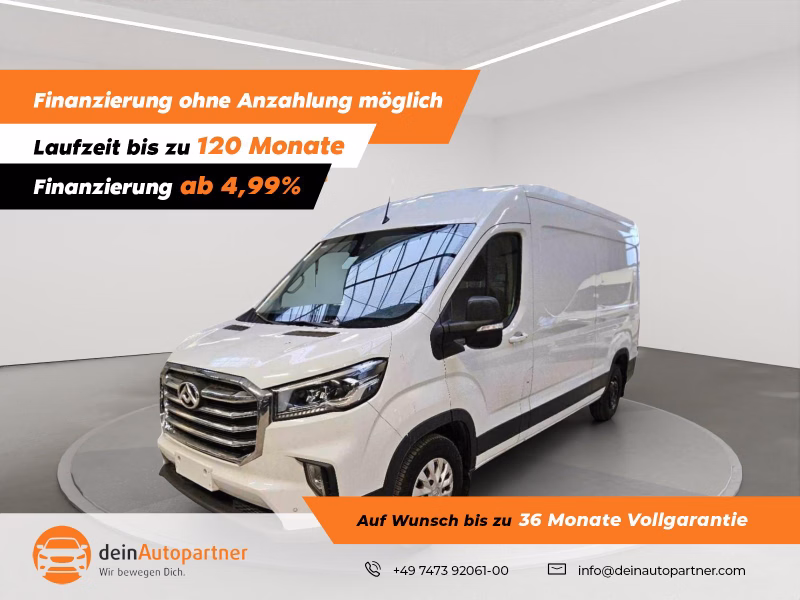 Maxus Deliver 9 2,0 Diesel L3H2 KLIMA/TEMPOMAT/DAB/FREISPRECH