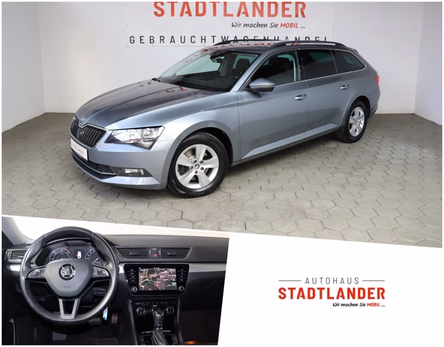 Skoda Superb Combi Ambition Pano / Navi / AHK / Standheizung Used vehicle for sale | First registration 06/2017 | Price 20.900 €