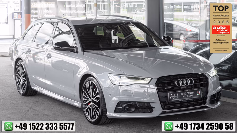 Audi A6 3.0TDI COMPETITION RS SITZE 1.Hd