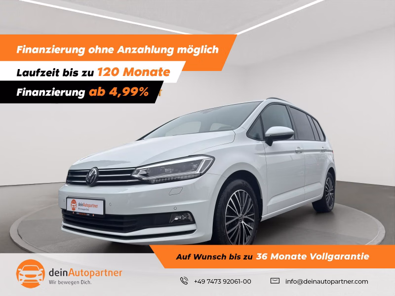Volkswagen Touran 1.5 TSI Comfort. 7 SITZE/PANO.DACH/AHK/STH