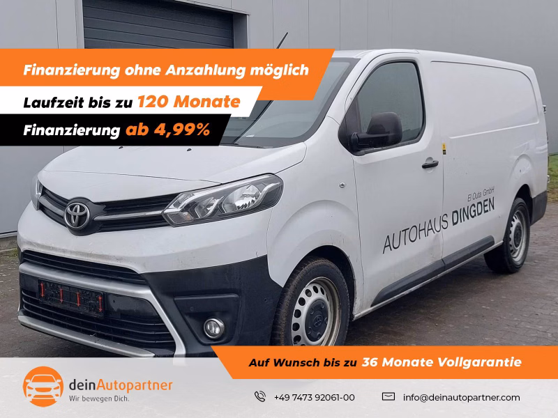 Toyota Proace L2 Kasten Comfort NAVI/KLIMA/RFK/PDC/TEMPOMAT/DAB