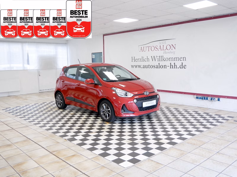 Hyundai i10 Automatik Style*1Vorb Rentner*Navi*PDC H*MFL*
