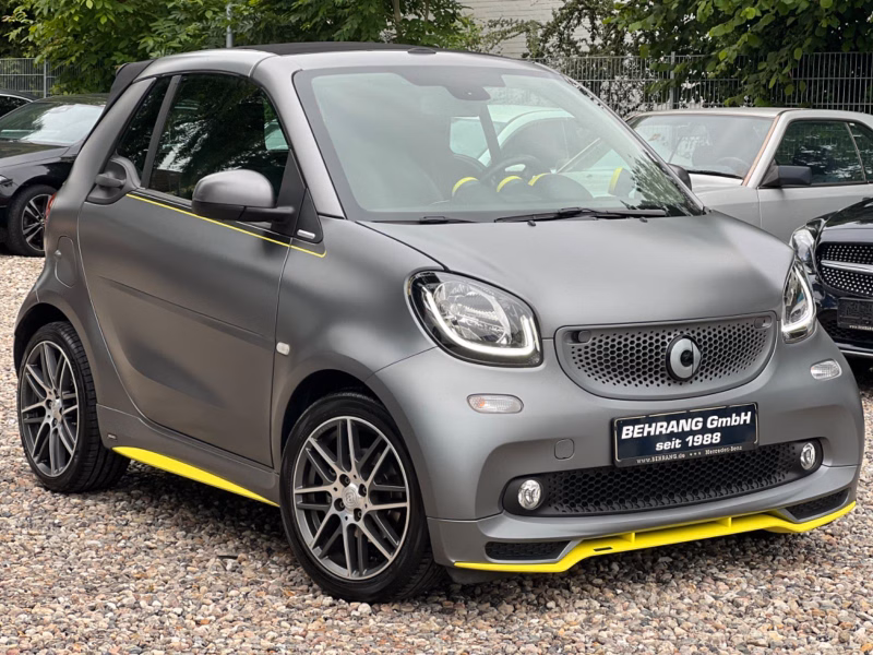 Smart ForTwo CABRIO*BRABUS*JBL*AMBIENTE*ASPHALTGOLD*