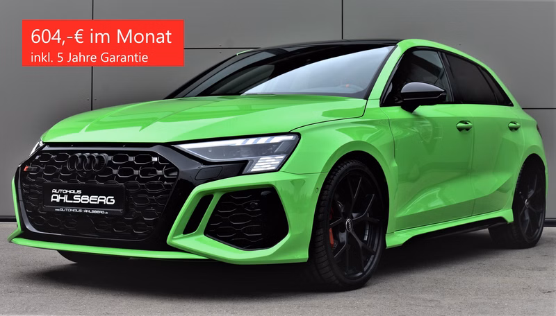 Audi RS3 Sportback V-Max Massage BQ/HUP/Optikpa.schwarz/Sportabga.