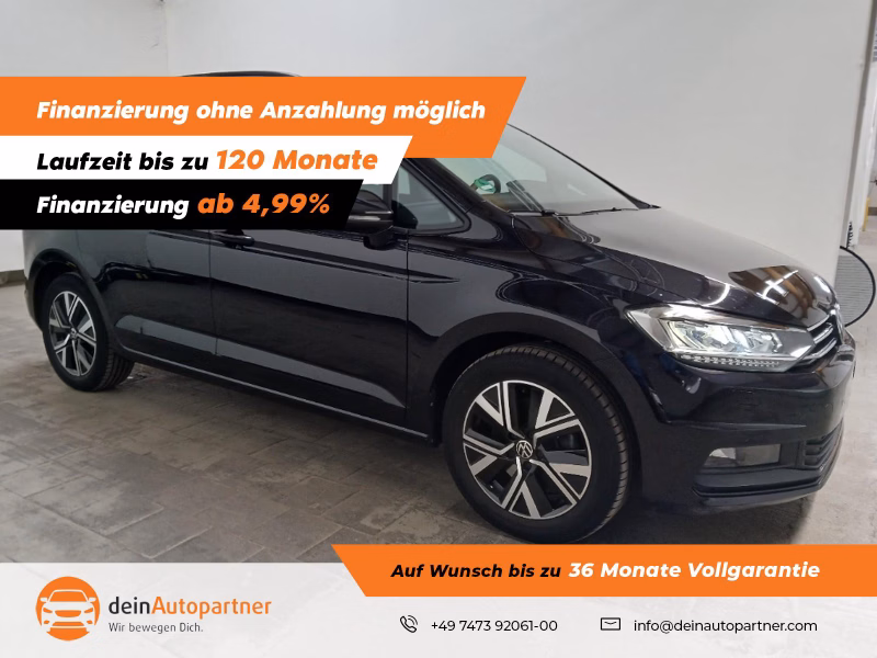 Volkswagen Touran Comf. DSG Easy Open STHZ/AHK/ACC/PANO/RFK/SIDE/LANE/VIRTUAL COCKPI