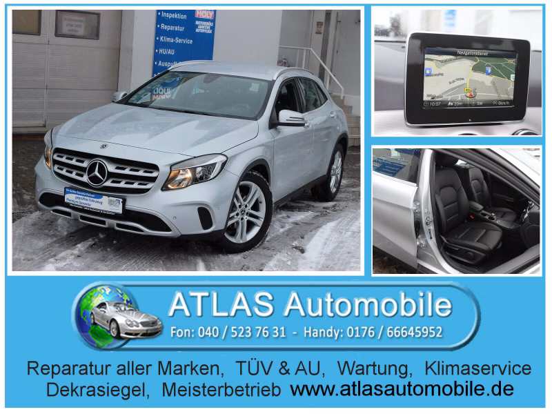 Mercedes-Benz GLA 180 Urban 7-G DCT Leder+Navi+Kamera+18 ALU