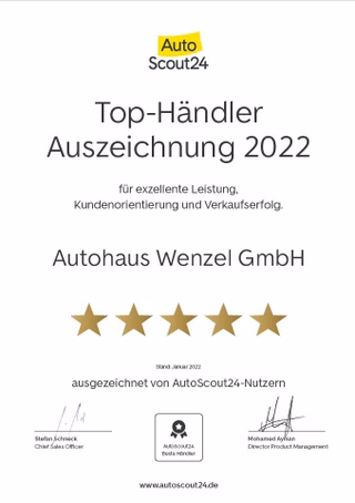 Auszeichnungen | Autohaus Wenzel